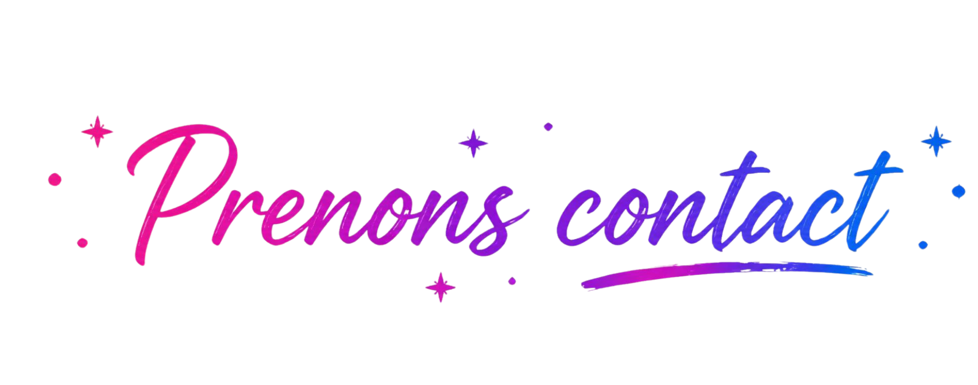 Prenons contact